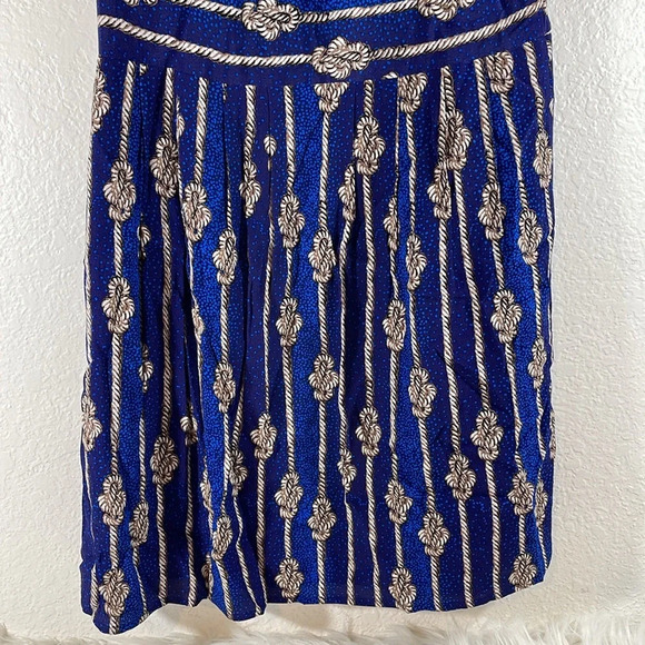 MADEWELL Rope Print Sleeveless Dress With Pockets Size Medium - Picture 7 of 11